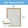 Filtrete 20 in. W X 25 in. H X 1 in. D Synthetic 1 MERV Flat Panel Filter , 2PK FPL03-2PK-24